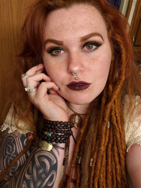 redhead dreadlocks|Redhead with dreads, my wife while somenof it is .